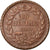 Coin, Monaco, Honore V, Decime, 1838, Monaco, EF(40-45), Copper, KM:97.1