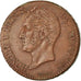 Coin, Monaco, Honore V, 5 Centimes, Cinq, 1837, Monaco, EF(40-45), Copper