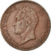 Coin, Monaco, Honore V, 5 Centimes, Cinq, 1837, Monaco, EF(40-45), Copper