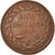 Moneda, Mónaco, Honore V, 5 Centimes, Cinq, 1837, Monaco, MBC, Cobre, KM:95.2a