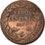 Coin, Monaco, Honore V, 5 Centimes, Cinq, 1837, Monaco, VF(30-35), Copper