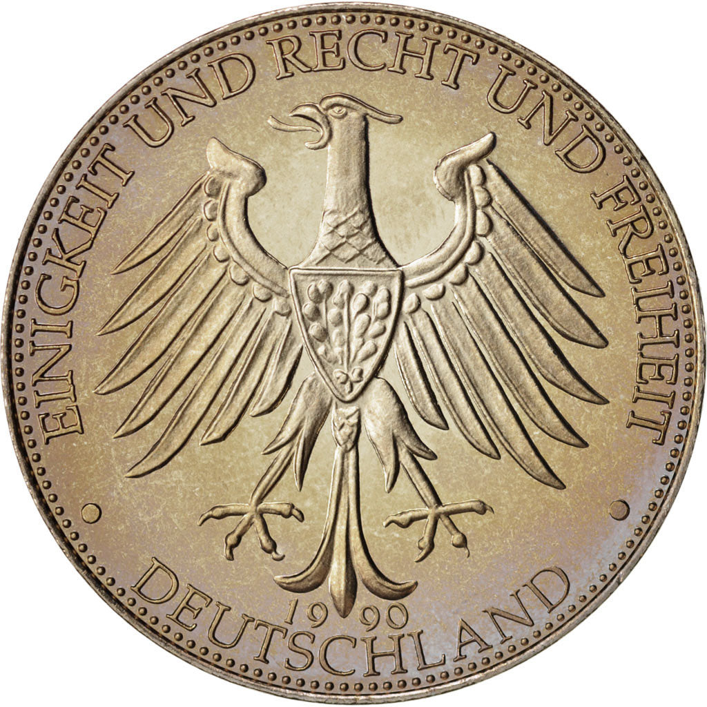 Germany, Medal, History, 1990, MS(65-70), Brass