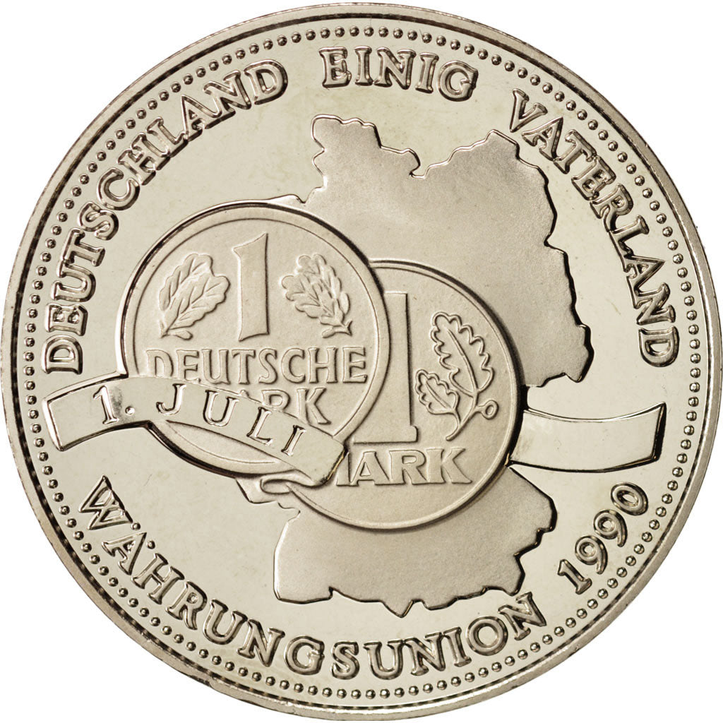 Germany, Medal, History, 1990, MS(65-70), Brass