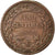 Coin, Monaco, Honore V, 5 Centimes, Cinq, 1837, Monaco, VF(30-35), Copper