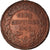Coin, Monaco, Honore V, 5 Centimes, Cinq, 1837, Monaco, VF(20-25), Copper