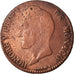 Coin, Monaco, Honore V, 5 Centimes, Cinq, 1837, Monaco, F(12-15), Copper