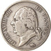 Münze, Frankreich, Louis XVIII, 5 Francs, 1823, Toulouse, S+, Silber, KM:711.9