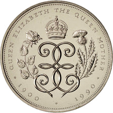 Great Britain, Elizabeth II, 5 Pounds, 1990, Copper-nickel, KM:962