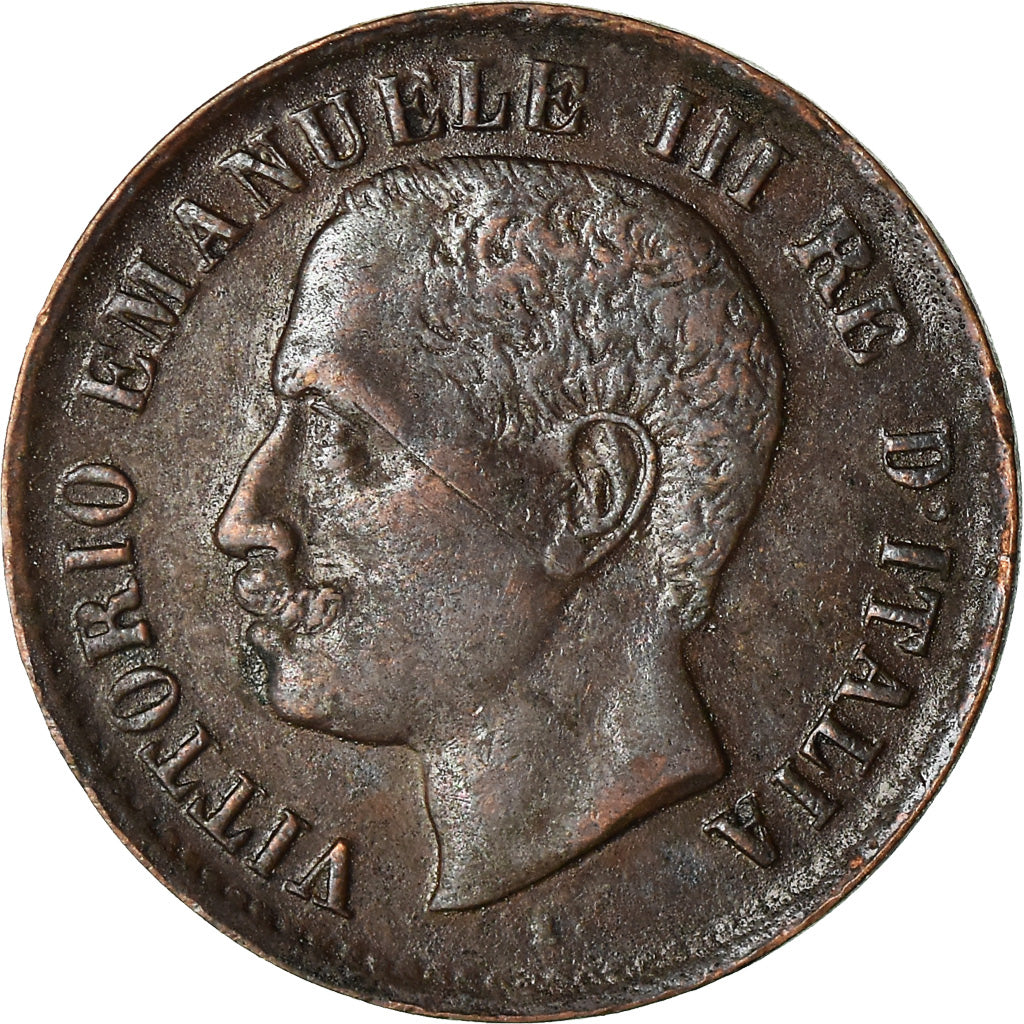 Coin, Italy, Vittorio Emanuele III, Centesimo, 1905, Rome, EF(40-45), Bronze