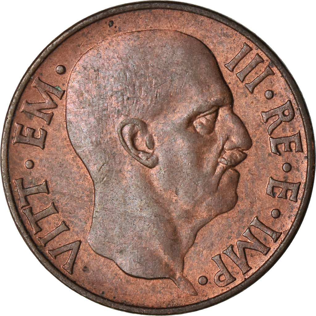 Moneta, Italia, Vittorio Emanuele III, 5 Centesimi, 1938, Rome, SPL-, Bronzo