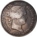Coin, Spain, Isabel II, 20 Réales, 1861, VF(20-25), Silver, KM:609.2