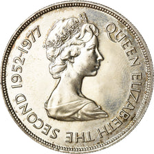 Coin, Mauritius, 25 Rupees, 1977, AU(55-58), Silver, KM:43