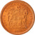 Moneda, Sudáfrica, 5 Cents, 1991, FDC, Cobre chapado en acero, KM:134