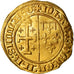 Moneta, Francja, Comté de Provence, Jeanne de Naples, Florin D'or, AU(55-58)