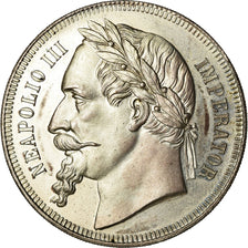 Coin, France, Napoleon III, Module Finis Germaniae, 5 Francs, 1870, MS(63)