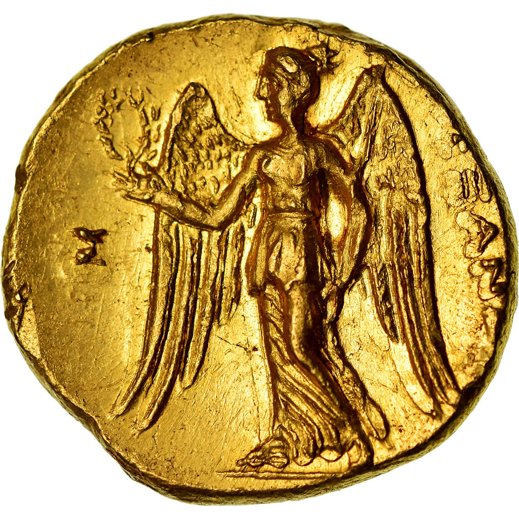 Moneta, Królestwo Macedonii, Alexander III, Stater, AD 315-316, MS(64), Złoto