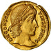 Münze, Constantius II, Solidus, Thessalonica, VZ+, Gold, RIC:198