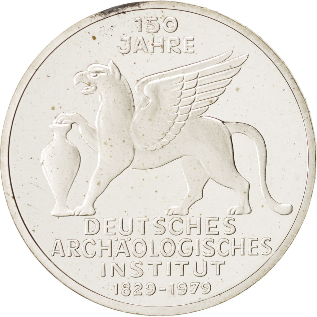 GERMANY - FEDERAL REPUBLIC, 5 Mark, 1979, Hamburg, Germany, Silver, KM:150
