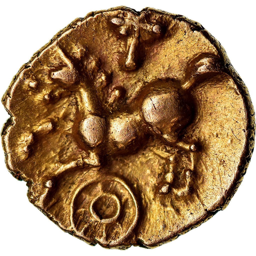 Moneda, Trinovantes, 1/4 Stater, 20-1 BC, Andoco, EBC+, Oro