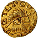 Coin, France, Dagobert Ier, Triens, Poissy, AU(55-58), Gold, Prou:manque