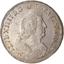 Münze, Frankreich, Louis XIV, Écu aux palmes, Ecu, 1694, Nantes, SS+, Silber