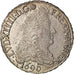 Coin, France, Louis XIV, 1/2 Écu aux 8 L, 1/2 Ecu, 1690, Rennes, AU(55-58)