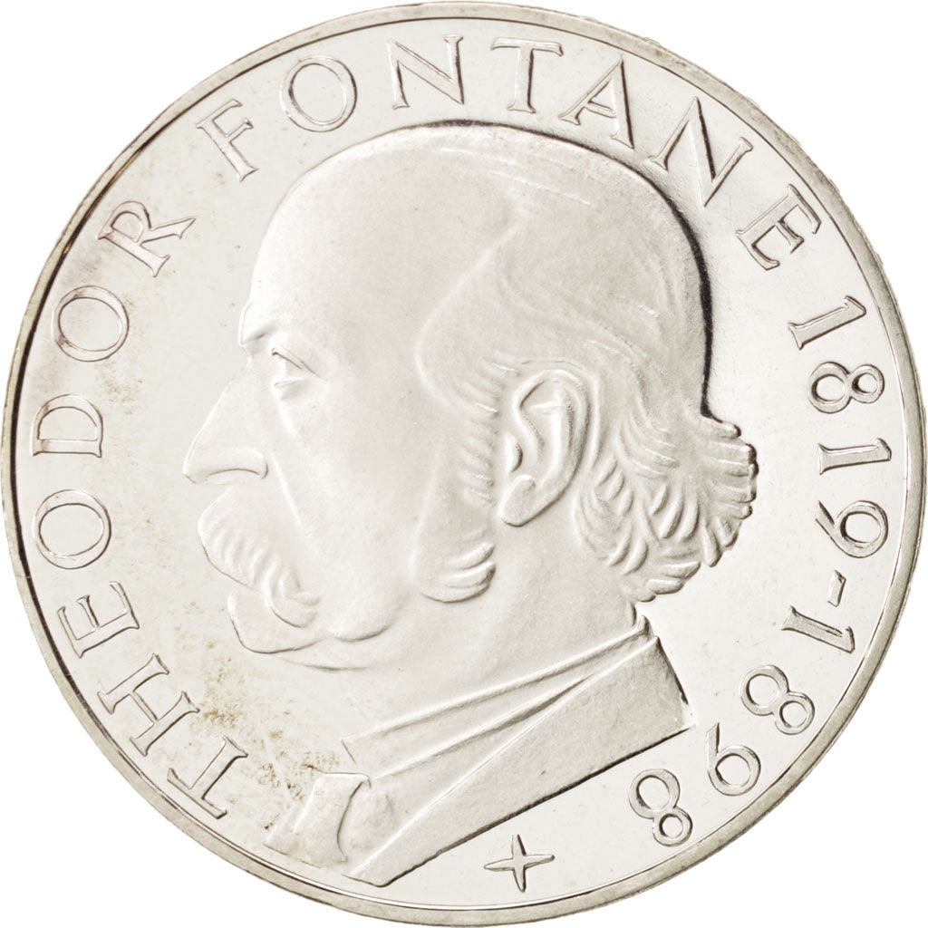 Coin, GERMANY - FEDERAL REPUBLIC, 5 Mark, 1968, Karlsruhe, Germany, MS(64)