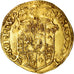 Moneta, Włochy, Filippo II, Scudo del Sole, Milan, EF(40-45), Złoto