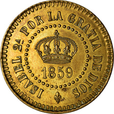 Münze, Philippinen, 2 Centavos, 1859, VZ, Kupfer, KM:Pn12