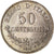Coin, Italy, Vittorio Emanuele II, 50 Centesimi, 1866, Milan, MS(60-62), Silver