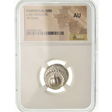 Monnaie, Pamphylie, Side, Statère, 430-400 BC, Gradée, NGC, AU, SUP, Argent