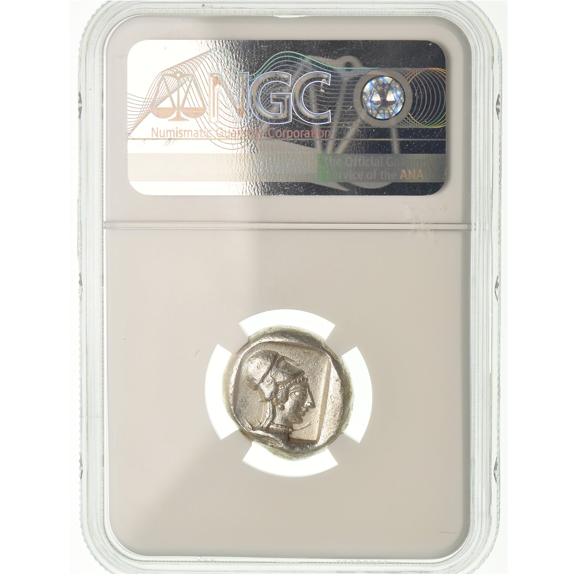 Coin, Pamphylia, Side, Stater, 430-400 BC, graded, NGC, AU, AU(55-58), Silver