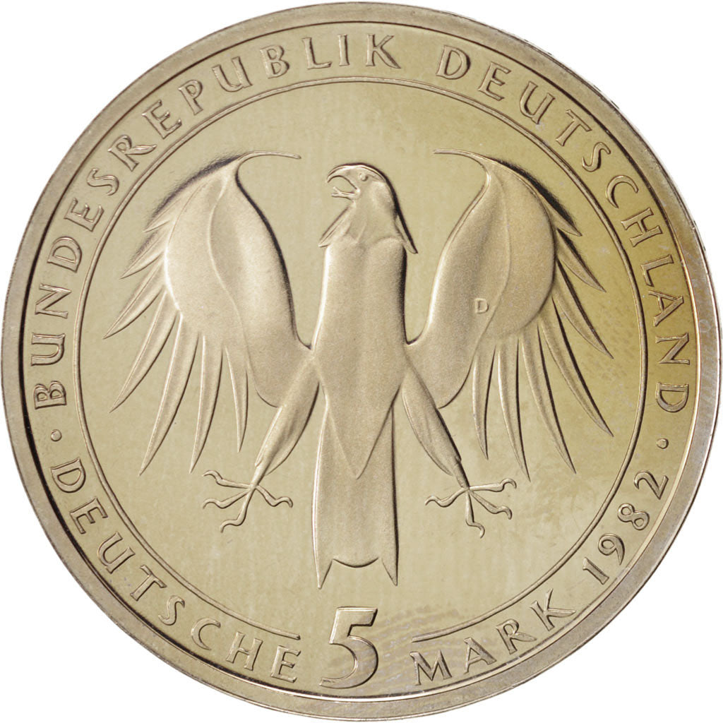 Coin, GERMANY - FEDERAL REPUBLIC, 5 Mark, 1982, Munich, Germany, MS(65-70)