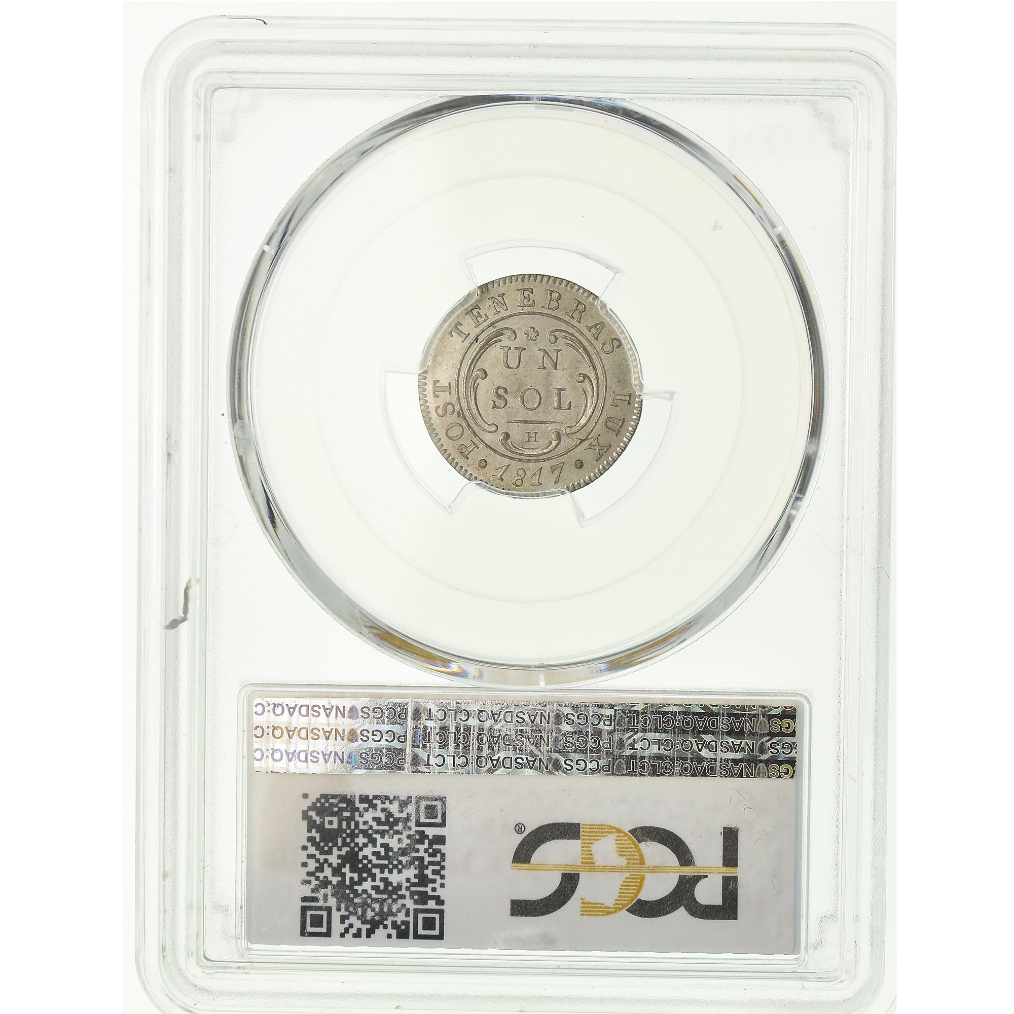 Coin, SWISS CANTONS, GENEVA, Sol, 1817, PCGS, MS66, Billon, KM:116, graded