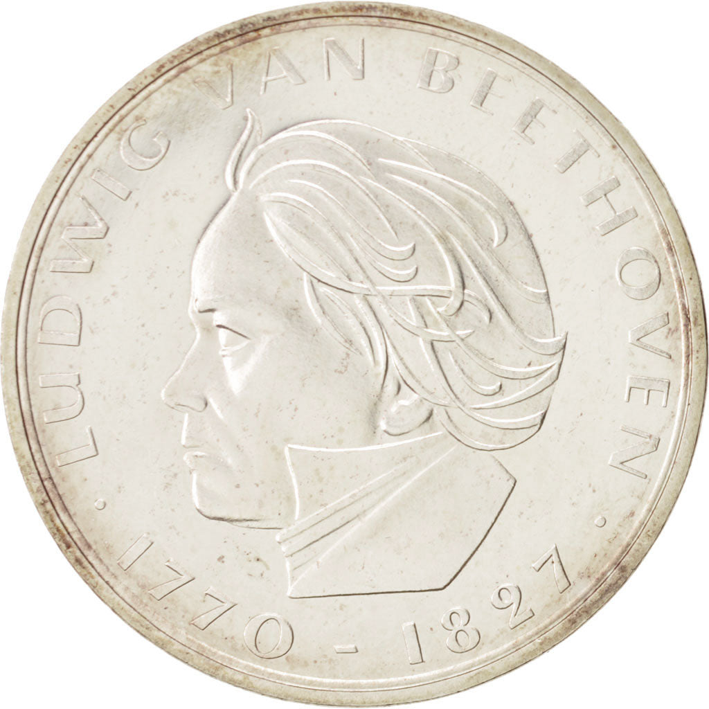 Coin, GERMANY - FEDERAL REPUBLIC, 5 Mark, 1970, Stuttgart, Germany, MS(63)