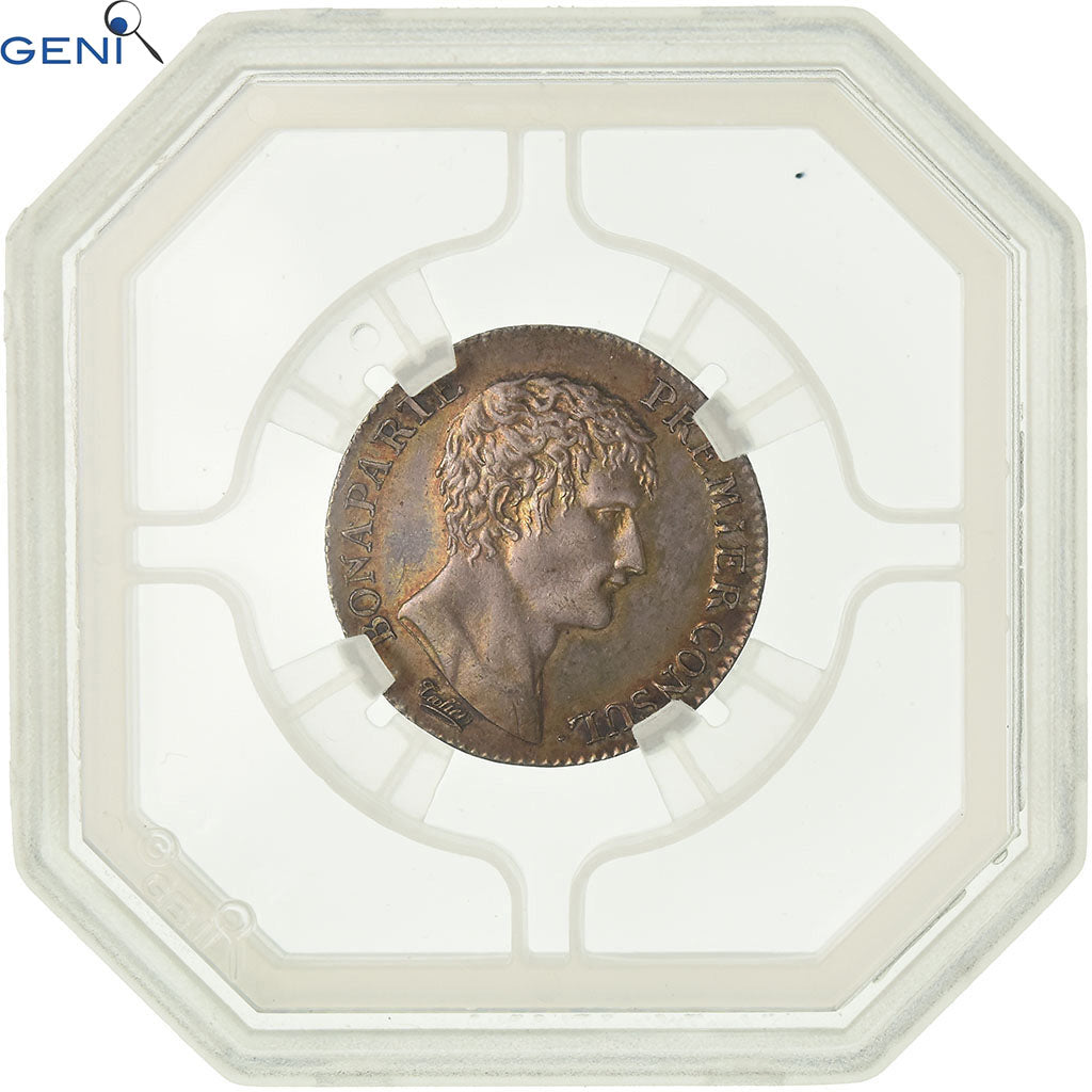 Coin, France, Napoléon I, Franc, An 12, Paris, GENI, MS63, Silver, KM:649.1