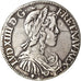 Coin, France, Louis XIV, 1/2 Écu à la mèche longue, 1/2 Ecu, 1650, Toulouse