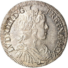 Münze, Frankreich, Louis XIV, 1/2 Écu à la mèche longue, 1/2 Ecu, 1649