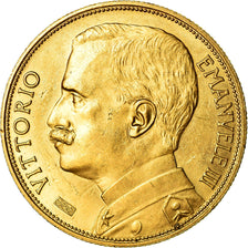 Coin, Italy, Vittorio Emanuele III, 50 Lire, 1912, Rome, MS(60-62), Gold, KM:49