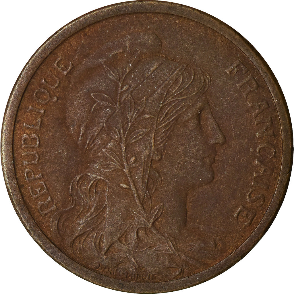 Coin, France, Dupuis, 2 Centimes, 1898, Paris, Piéfort, MS(63), Bronze, KM:841