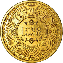 Monnaie, Tunisie, Ahmad Pasha Bey, 100 Francs, 1938, Paris, ESSAI, SPL, Bronze