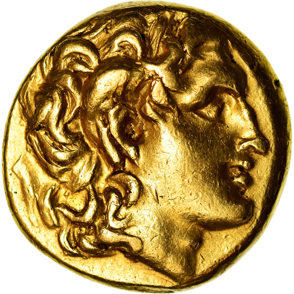 Coin, Thrace, Lysimaque, Stater, AU(55-58), Gold