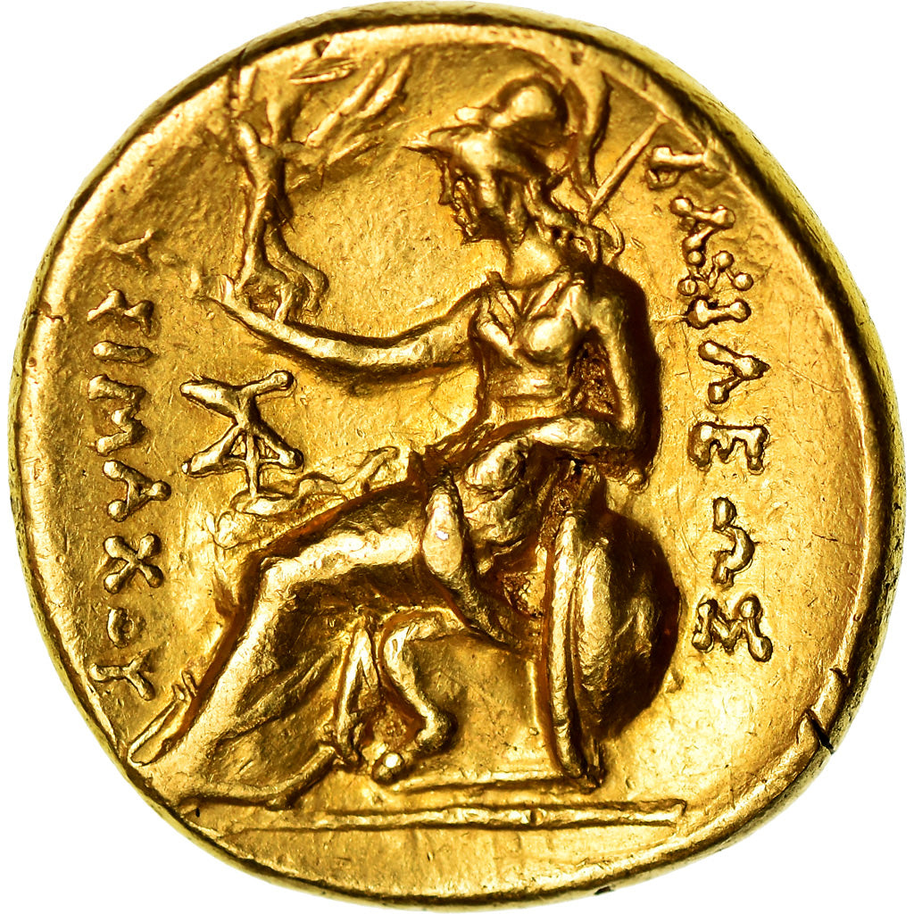 Coin, Thrace, Lysimaque, Stater, AU(55-58), Gold