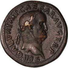 Coin, Galba, Sestertius, Rome, EF(40-45), Bronze, RIC:387