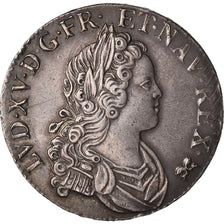 Monnaie, France, Louis XV, 1/2 Écu de France-Navarre, 1718, Grenoble, SUP