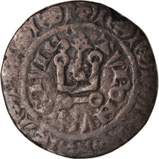 Coin, France, Jean II le Bon, Blanc à l'épi, Piéfort, VF(20-25), Billon
