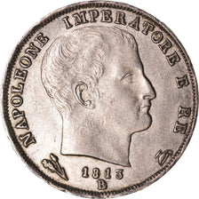 Moneta, DEPARTAMENTY WŁOSKIE, KINGDOM OF NAPOLEON, Napoleon I, Lira, 1813