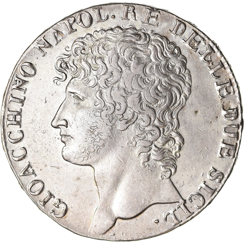 Moneta, STATI ITALIANI, NAPLES, Joachim Murat, 12 Carlini, 1810, SPL-, Argento