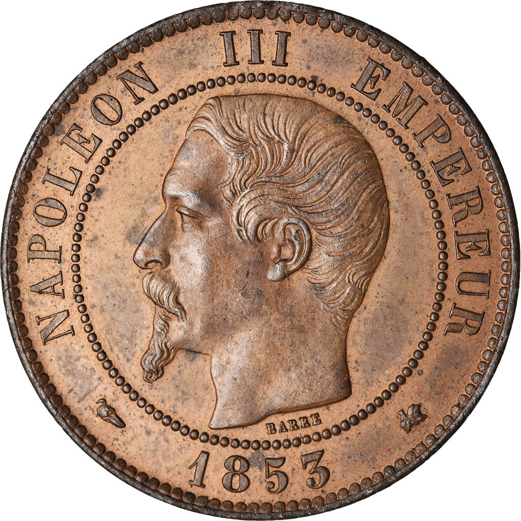 Coin, France, Napoleon III, Napoléon III, 10 Centimes, 1853, Bordeaux