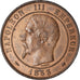 Coin, France, Napoleon III, Napoléon III, 10 Centimes, 1853, Bordeaux